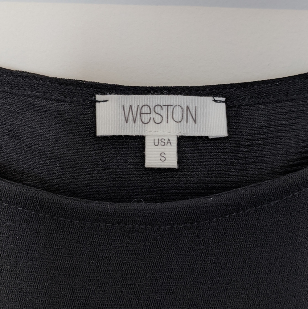 Weston Wear Little Black Dress Mesh, Sz Small - Picture 3 of 7